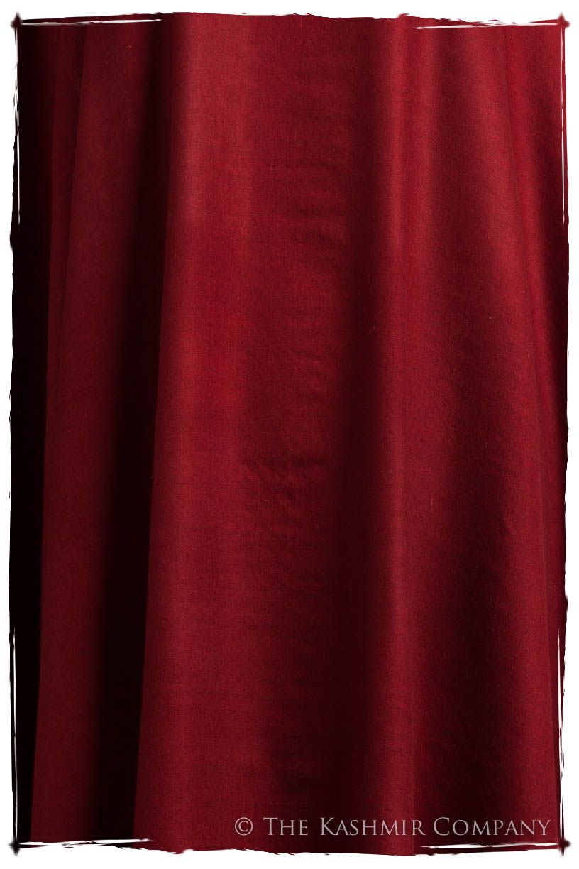 Rio Garnet - Le Luxe Simple - Grand Handloom Pashmina Shawl