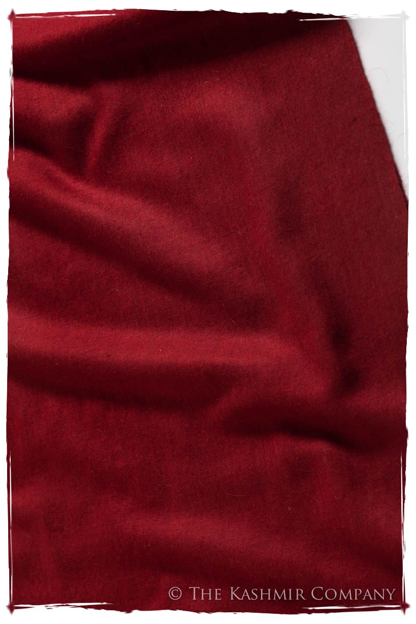 Rio Garnet - Le Luxe Simple - Grand Handloom Pashmina Shawl