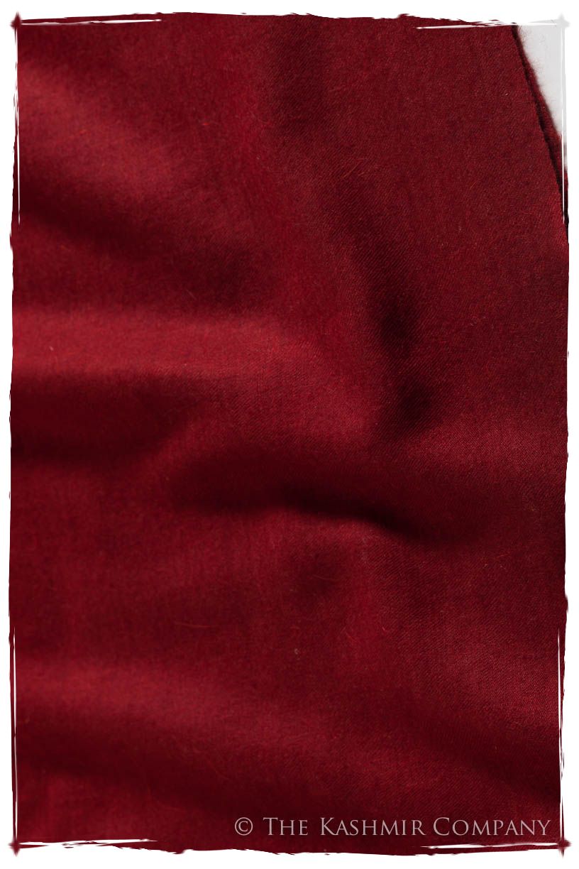 Rio Garnet - Le Luxe Simple - Grand Handloom Pashmina Shawl