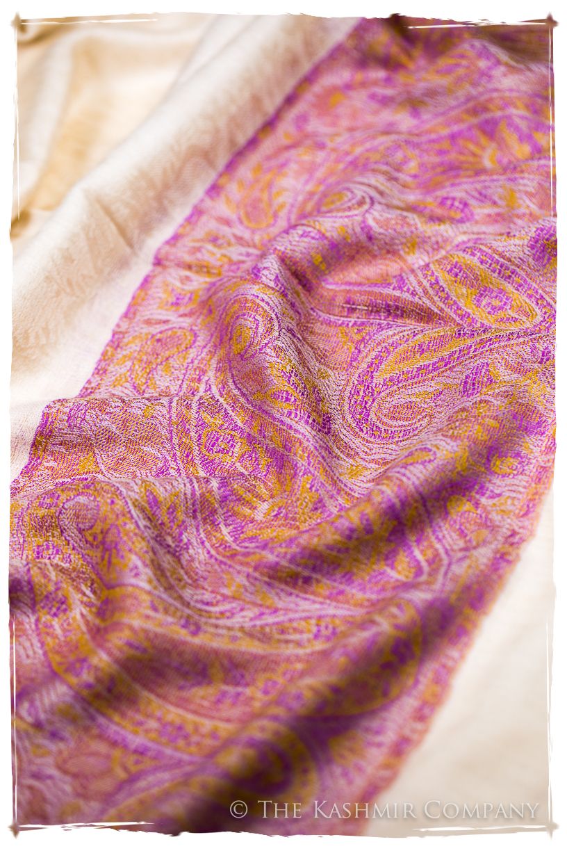 Authentic Kashmiri Cashmere Scarves Handwoven by Master Artisans