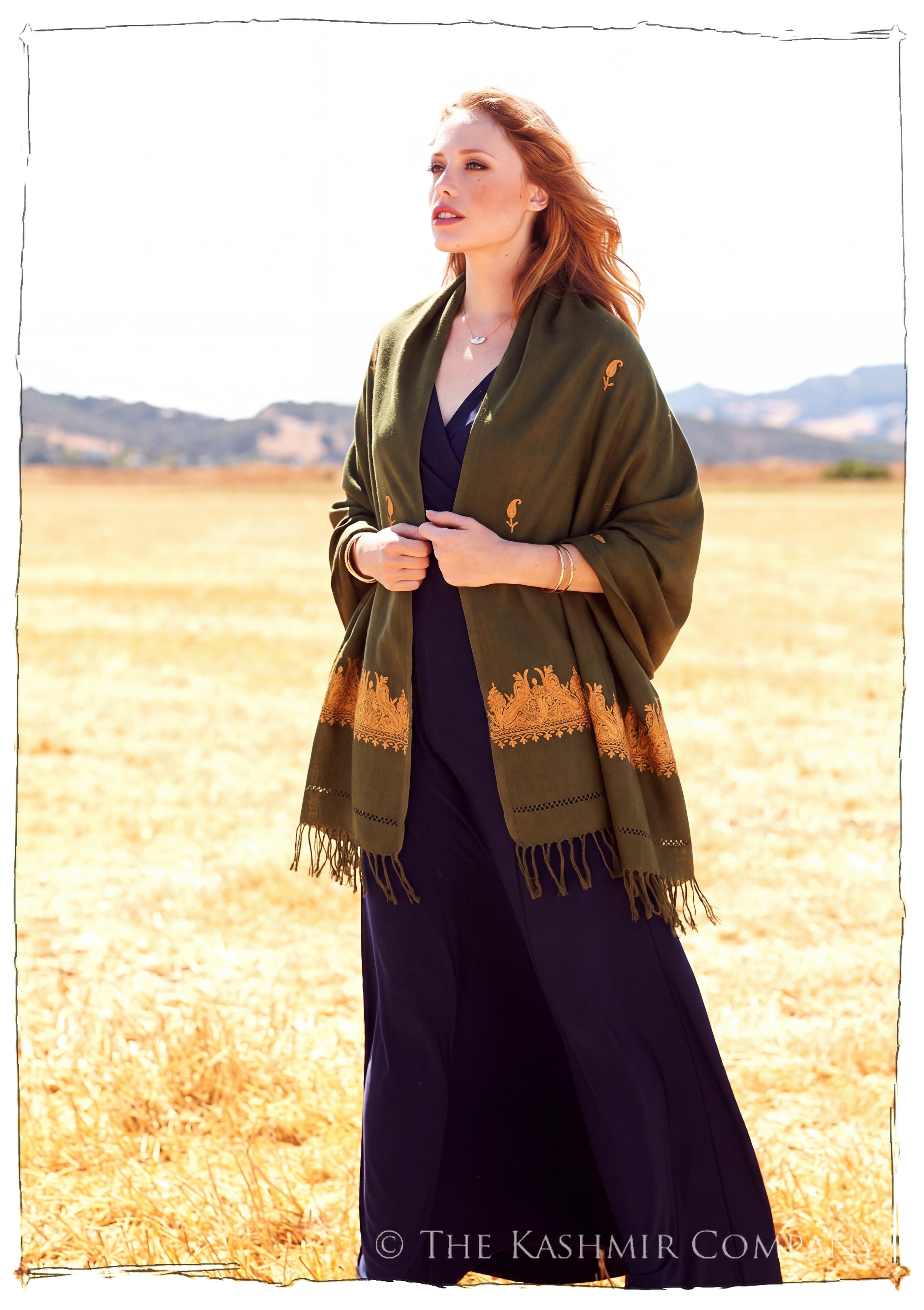 Millaray Frontières Paisley Gift Shawl — lifestyle