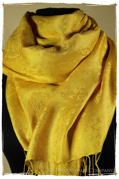 The Princess Buttercup Gold Silk Scarf