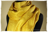 The Princess Buttercup Gold Silk Scarf
