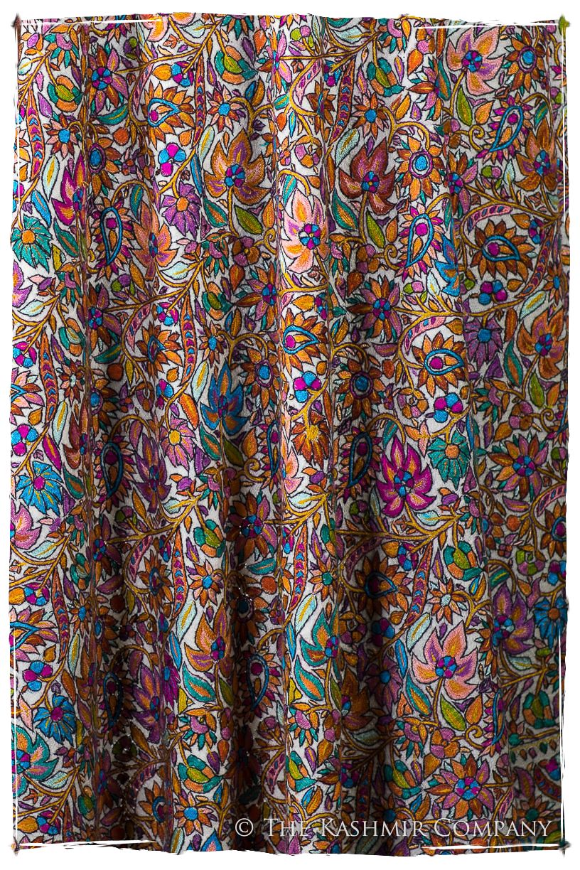 Fleur Tropicale Tahiti - Grand Pashmina Shawl