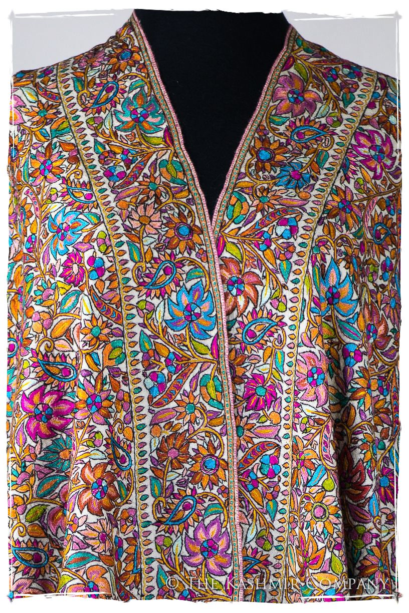 Fleur Tropicale Tahiti - Grand Pashmina Shawl