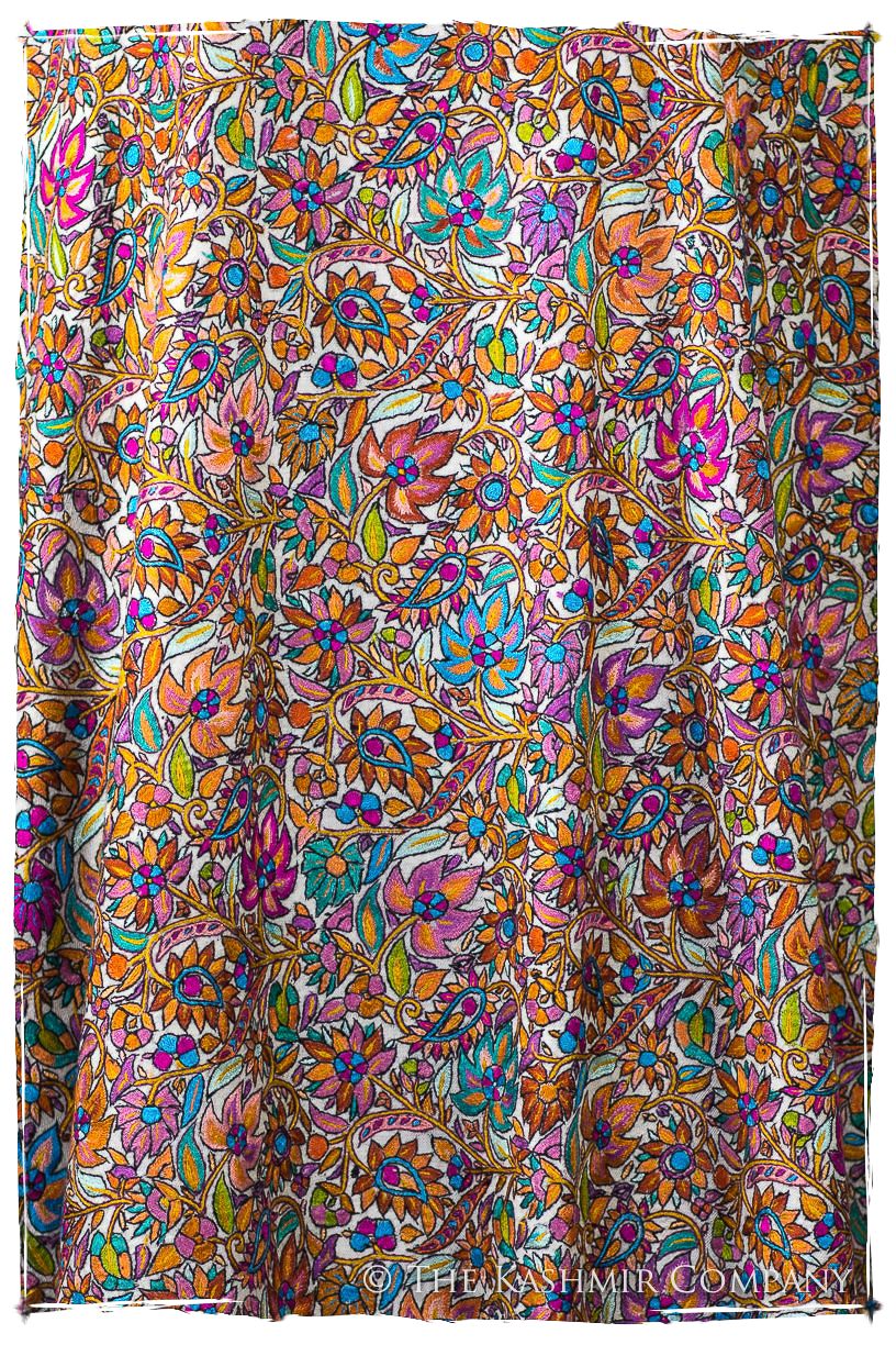Fleur Tropicale Tahiti - Grand Pashmina Shawl