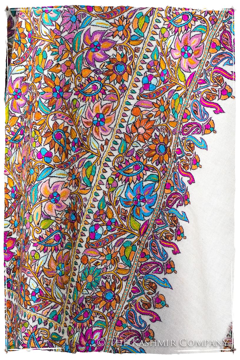 Fleur Tropicale Tahiti - Grand Pashmina Shawl