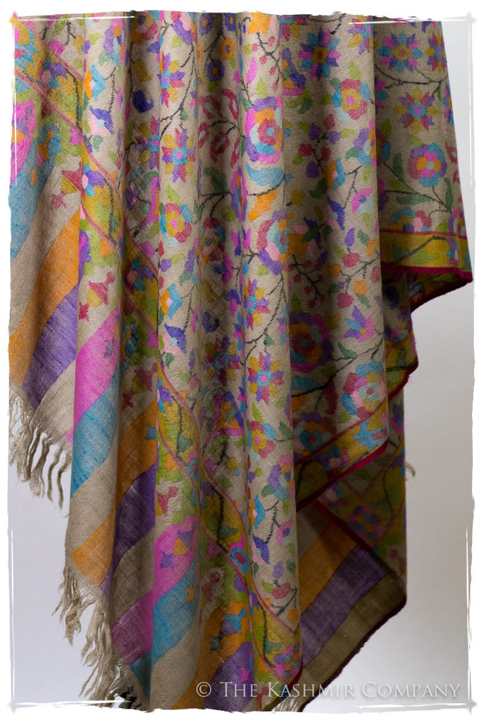La Carnaval Orient Shawl - Kani Grand Handloom Pashmina Shawl