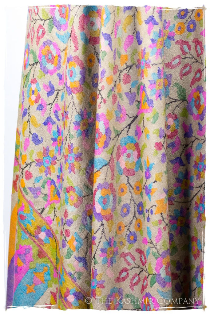 La Carnaval Orient Shawl - Kani Grand Handloom Pashmina Shawl