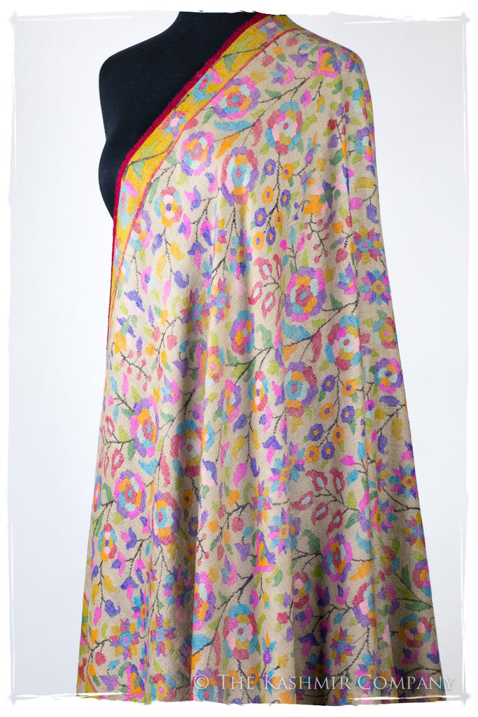 La Carnaval Orient Shawl - Kani Grand Handloom Pashmina Shawl
