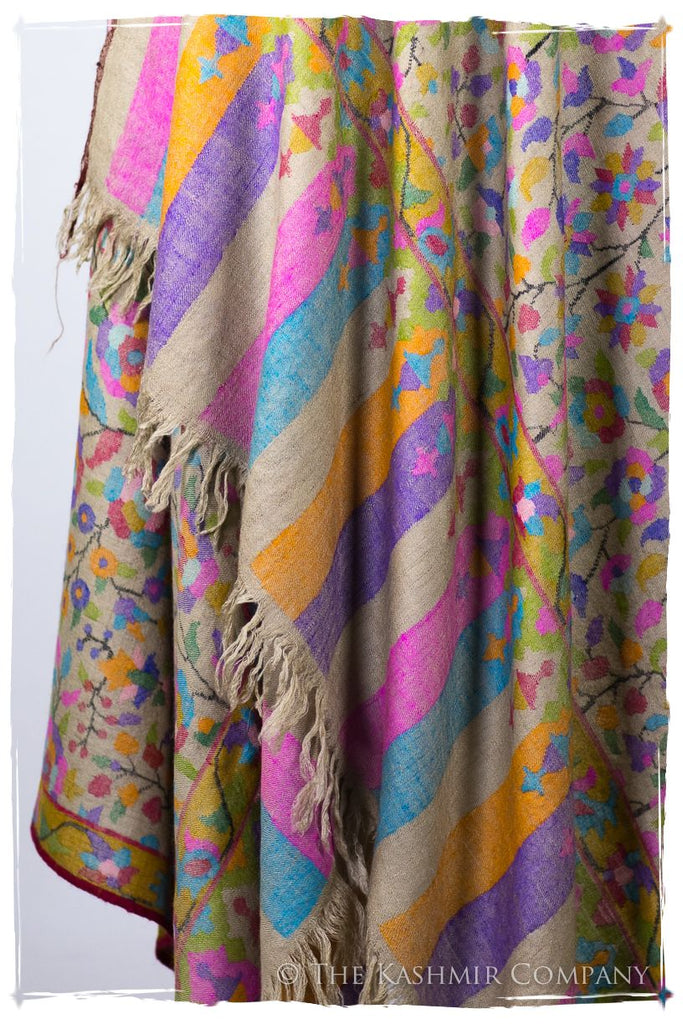 La Carnaval Orient Shawl - Kani Grand Handloom Pashmina Shawl