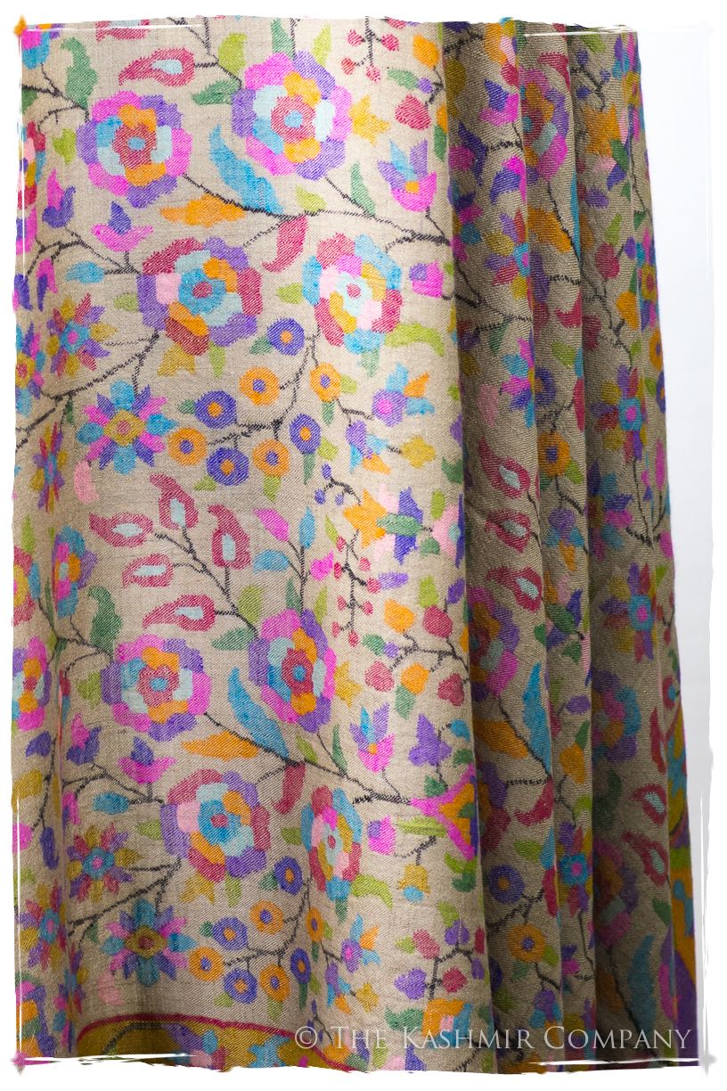 La Carnaval Orient Shawl - Kani Grand Handloom Pashmina Shawl