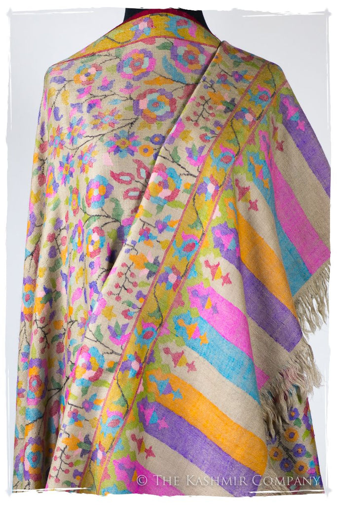 La Carnaval Orient Shawl - Kani Grand Handloom Pashmina Shawl