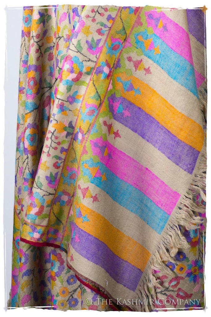 La Carnaval Orient Shawl - Kani Grand Handloom Pashmina Shawl
