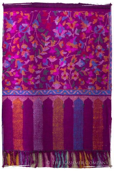 Stained Glass Jardin - Kani Grand Handloom Pashmina Shawl