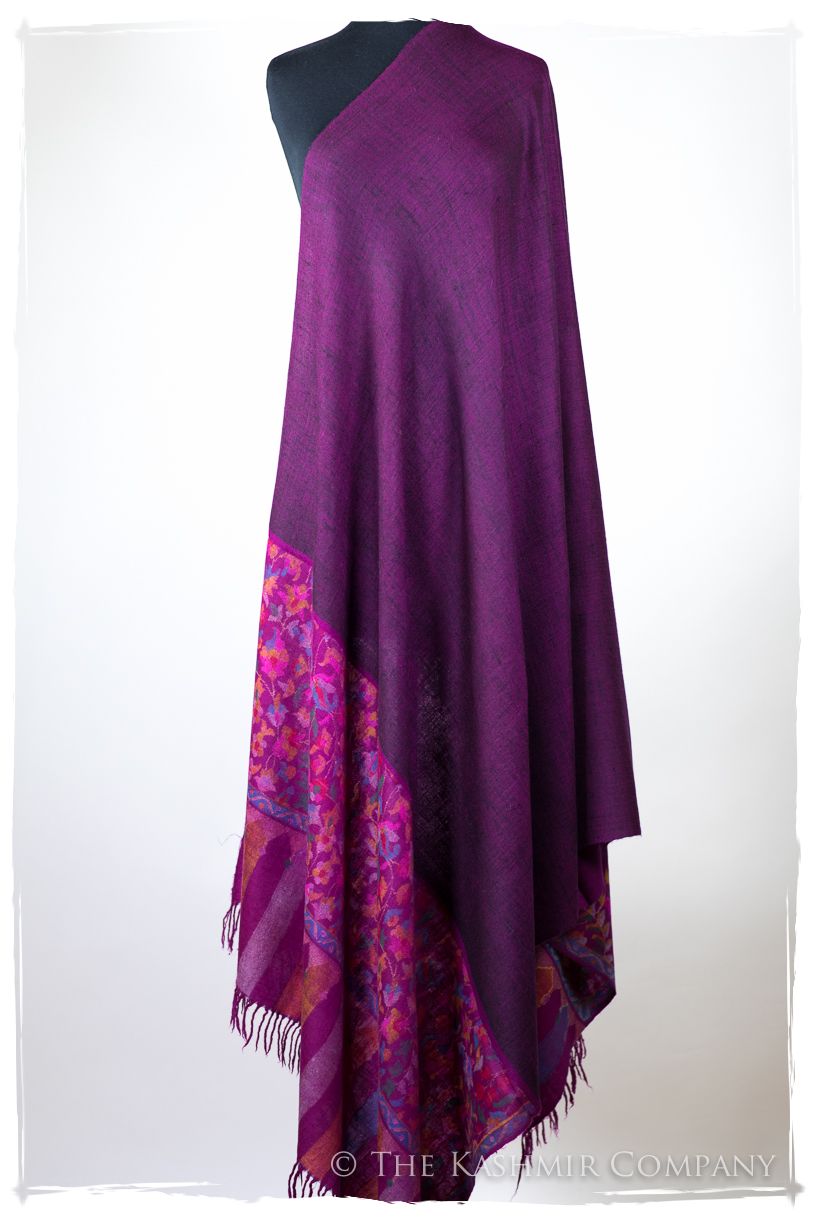 Stained Glass Jardin - Kani Grand Handloom Pashmina Shawl