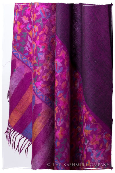 Stained Glass Jardin - Kani Grand Handloom Pashmina Shawl