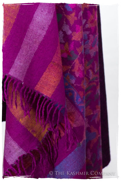 Stained Glass Jardin - Kani Grand Handloom Pashmina Shawl