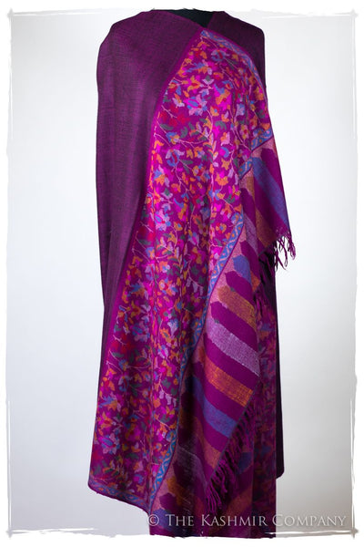 Stained Glass Jardin - Kani Grand Handloom Pashmina Shawl