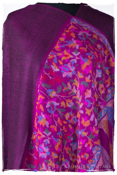 Stained Glass Jardin - Kani Grand Handloom Pashmina Shawl