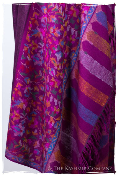 Stained Glass Jardin - Kani Grand Handloom Pashmina Shawl