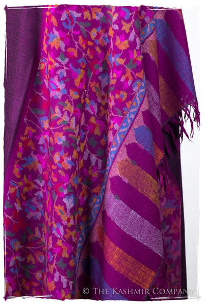 Stained Glass Jardin - Kani Grand Handloom Pashmina Shawl