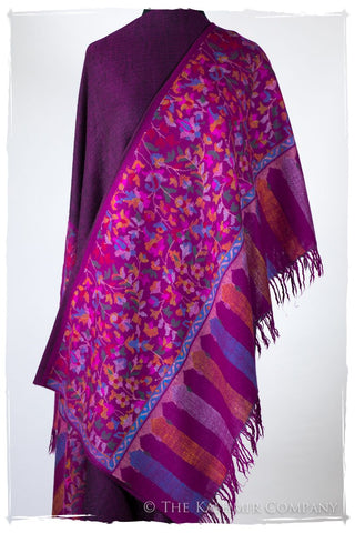 Stained Glass Jardin - Kani Grand Handloom Pashmina Shawl