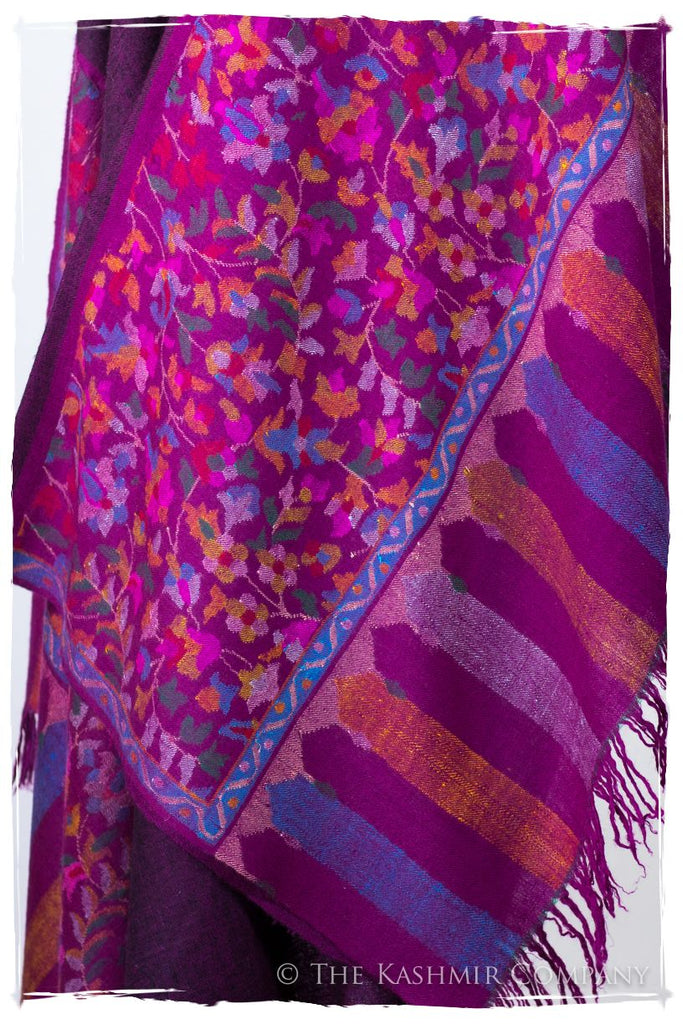 Stained Glass Jardin - Kani Grand Handloom Pashmina Shawl