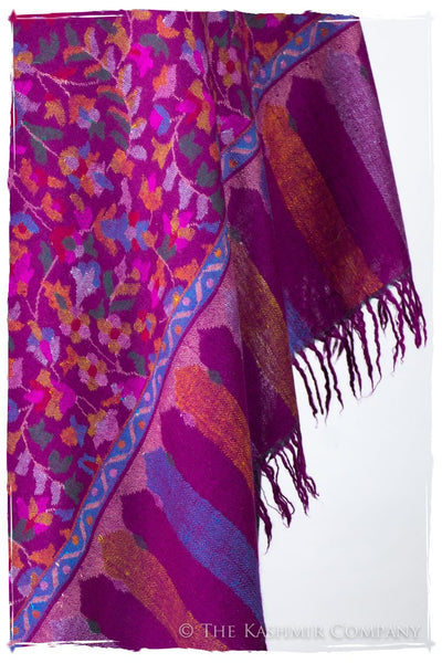 Stained Glass Jardin - Kani Grand Handloom Pashmina Shawl