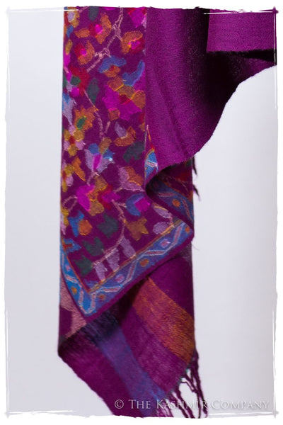 Stained Glass Jardin - Kani Grand Handloom Pashmina Shawl