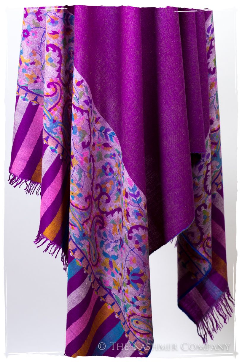 Stained Glass Luxe - Kani Grand Handloom Pashmina Shawl