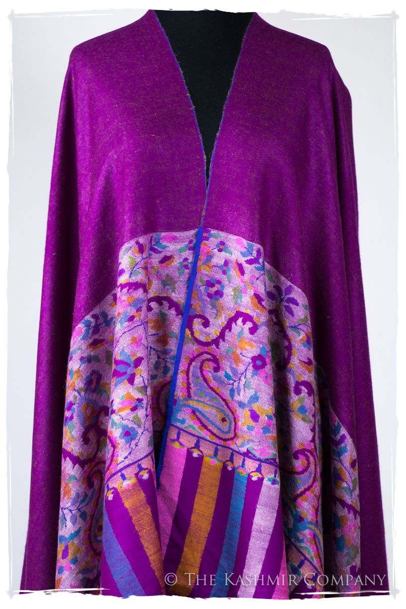 Stained Glass Luxe - Kani Grand Handloom Pashmina Shawl