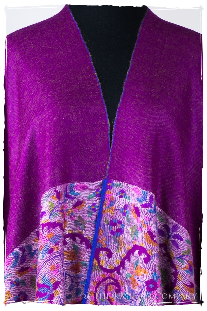 Stained Glass Luxe - Kani Grand Handloom Pashmina Shawl