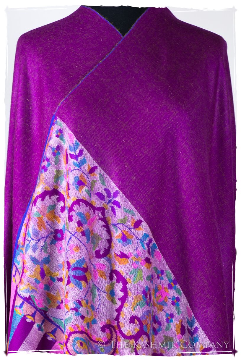 Stained Glass Luxe - Kani Grand Handloom Pashmina Shawl