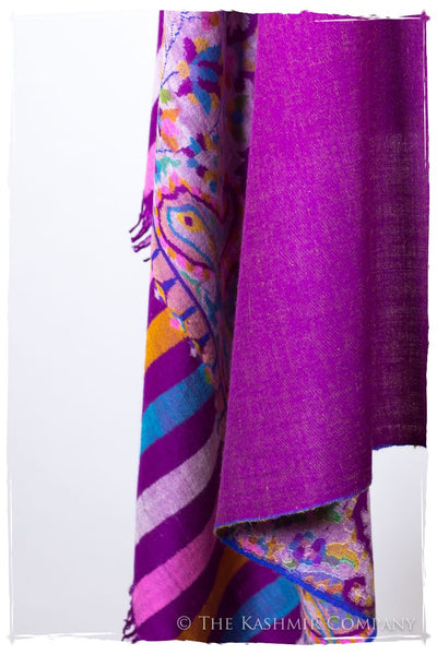 Stained Glass Luxe - Kani Grand Handloom Pashmina Shawl