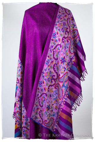 Stained Glass Luxe - Kani Grand Handloom Pashmina Shawl