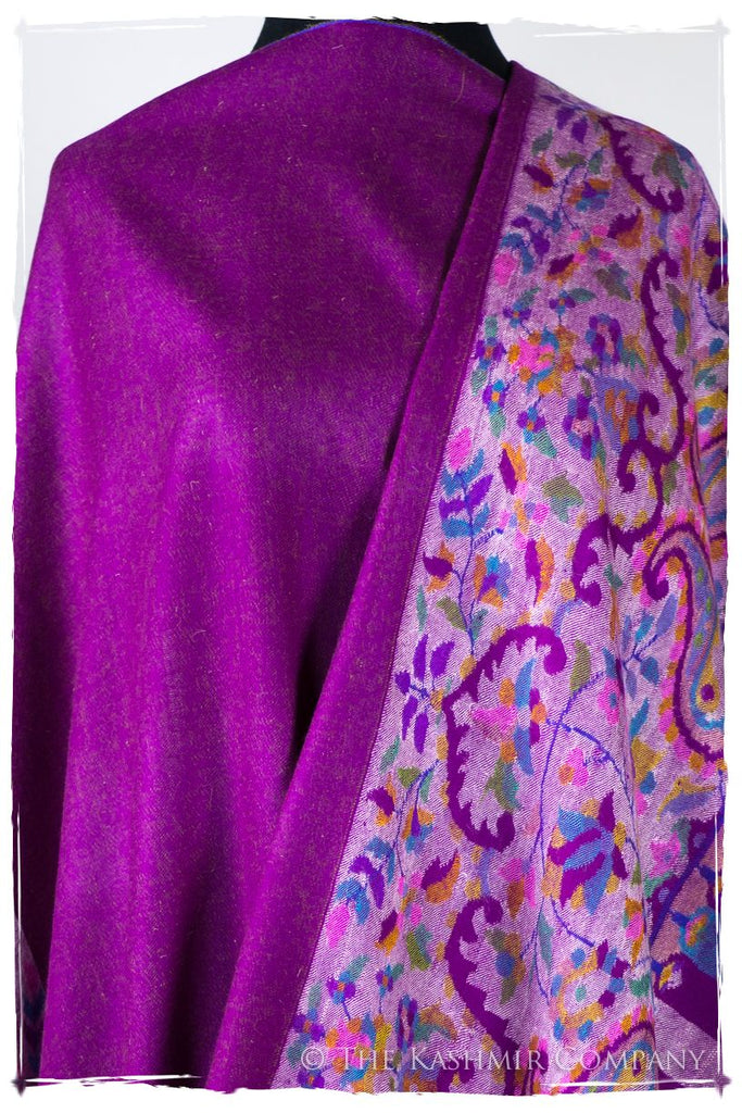Stained Glass Luxe - Kani Grand Handloom Pashmina Shawl