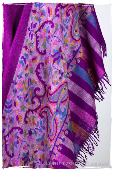 Stained Glass Luxe - Kani Grand Handloom Pashmina Shawl