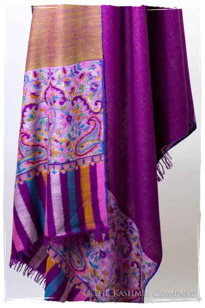 Stained Glass Luxe - Kani Grand Handloom Pashmina Shawl