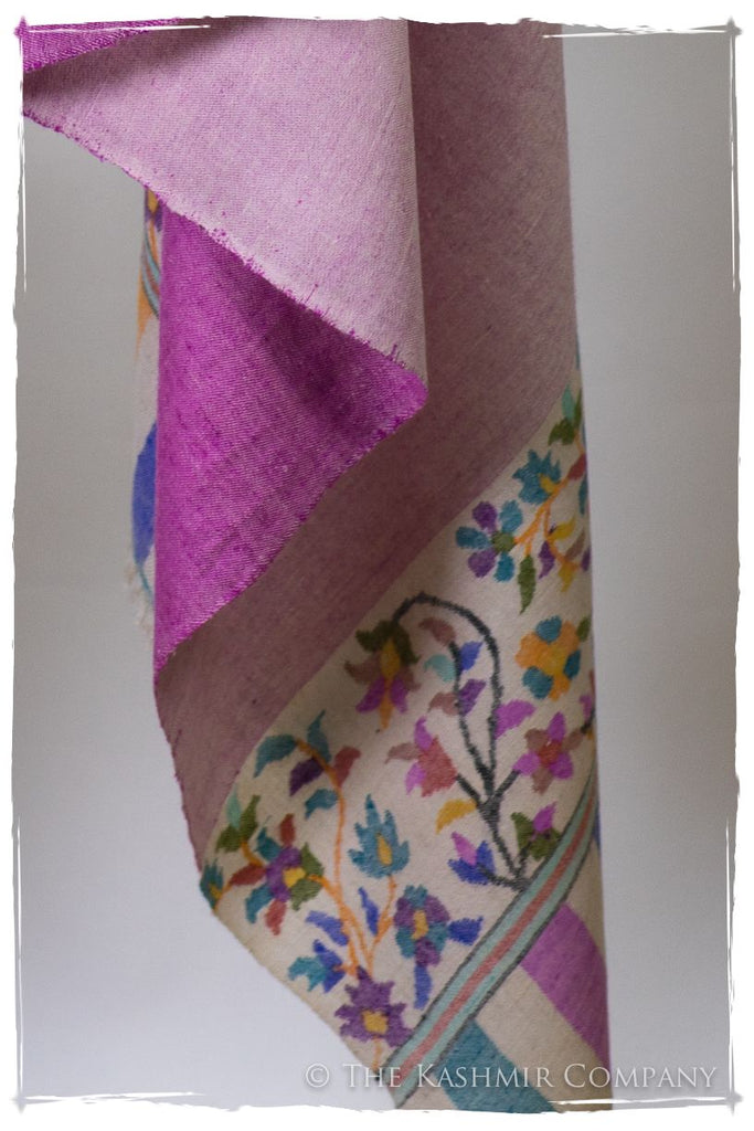 Verre Rose - Kani Grand Handloom Reversible Pashmina Shawl