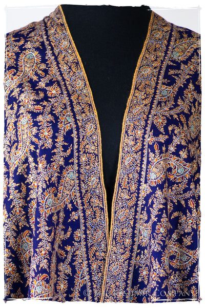 The Night at the Opera Bleu - Grand Pashmina Shawl