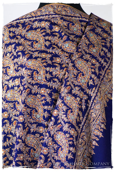 The Night at the Opera Bleu - Grand Pashmina Shawl