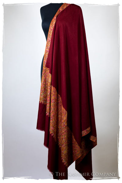 La Coquette Bordeaux - Grand Pashmina Shawl