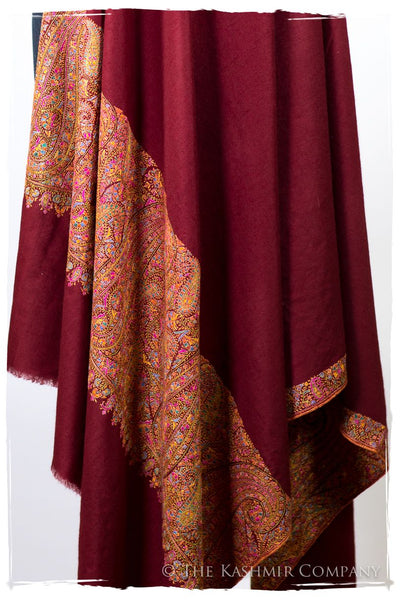 La Coquette Bordeaux - Grand Pashmina Shawl