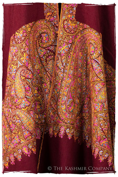 La Coquette Bordeaux - Grand Pashmina Shawl