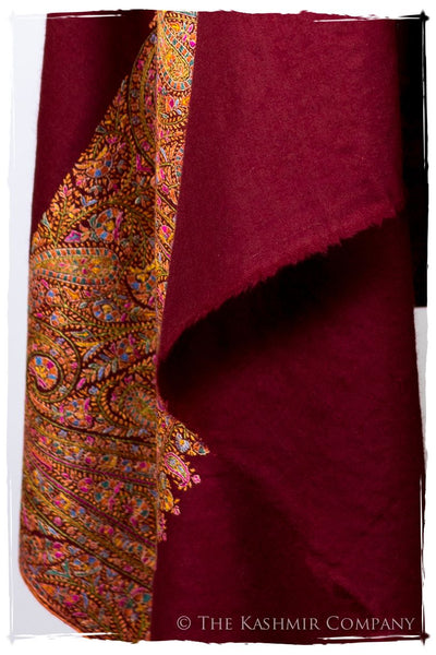 La Coquette Bordeaux - Grand Pashmina Shawl