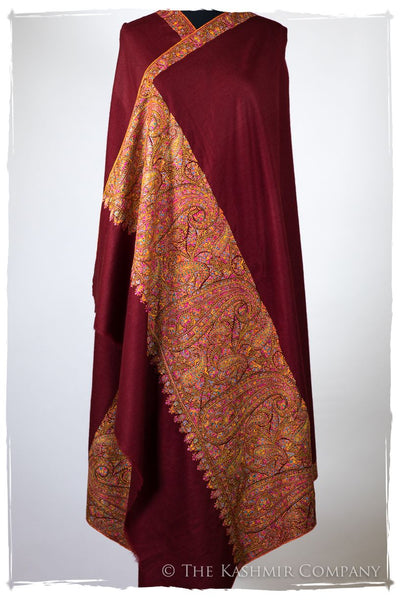 La Coquette Bordeaux - Grand Pashmina Shawl