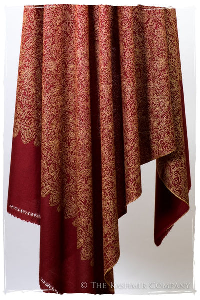 Bordeaux Moondance - Grand Pashmina Shawl