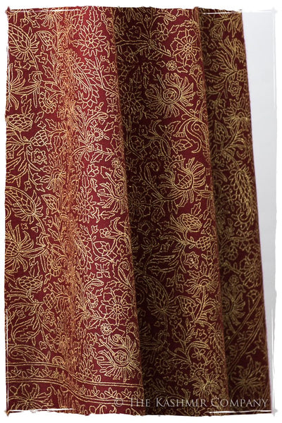 Bordeaux Moondance - Grand Pashmina Shawl