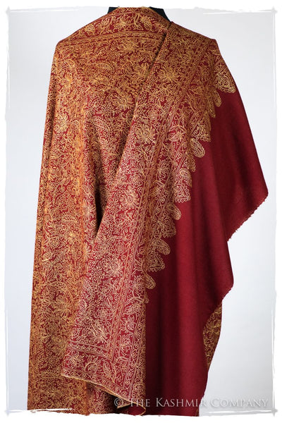 Bordeaux Moondance - Grand Pashmina Shawl